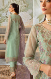 Ramsha Minhal Vol-12 Embroidered Organza Unstitched 3Pc Suit M-1204