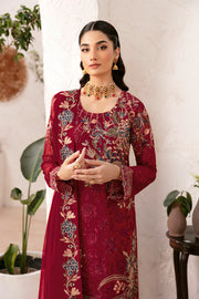 Ramsha Rangoon Vol-12 Luxury Chiffon Unstitched 3Pc Suit D-1205