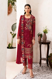 Ramsha Rangoon Vol-12 Luxury Chiffon Unstitched 3Pc Suit D-1205