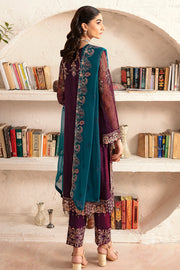 Ramsha Rangoon Vol-12 Luxury Chiffon Unstitched 3Pc Suit D-1211