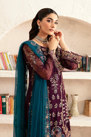 Ramsha Rangoon Vol-12 Luxury Chiffon Unstitched 3Pc Suit D-1211