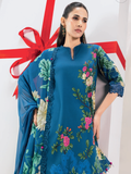 Maria.B M.Basics Embroidered Lawn Unstitched 3Pc Suit MB-CUSV13-12-A