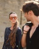 Rang Rasiya Carnation Embroidered Linen Unstitched 3Pc Suit D-13 Americano