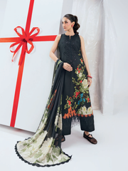 Maria.B M.Basics Embroidered Lawn Unstitched 3Pc Suit MB-CUSV13-12-B