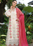 Noor by Saadia Asad Luxury Chikankari Lawn Unstitched 3Pc Suit D-12B