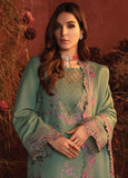 Rang Rasiya Embroidered Karandi Unstitched 3Pc Suit D-12 Mint