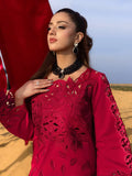 Rang Rasiya Premium Embroidered Lawn Unstitched 3Pc Suit D-12 RAMEEN