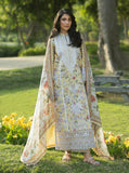 Zainab Chottani Luxe Lawn Unstitched Embroidered 3Pc Suit D-12 Dune