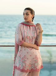 Zainab Chottani Tahra Embroidered Lawn Unstitched 3Pc Suit D-13 KAIRA