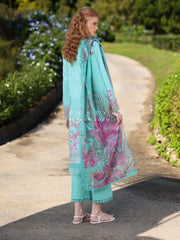 Rang Rasiya Lifestyle Embroidered Lawn Unstitched 3Pc Suit D-13 Aster