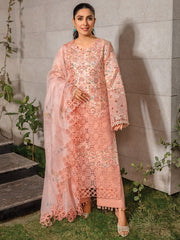 Rang Rasiya Premium Embroidered Lawn Unstitched 3Pc Suit D-13 MAHI