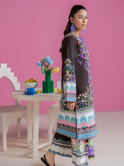 RajBari Amal Summer Prints Exclusive 3Pc Unstitched Lawn Suit D-13