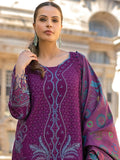 Rang Rasiya Carnation Embroidered Linen Unstitched 3Pc Suit D-13 Freya