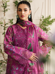 Rang Rasiya Lifestyle Embroidered Lawn Unstitched 3Pc Suit D-13 MIRHA