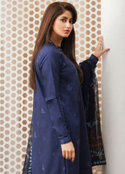 Seran Afsanah Embroidered Lawn Unstitched 3Pc Suit D-13 MIHRIMAH