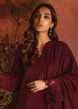 Rang Rasiya Embroidered Karandi Unstitched 3Pc Suit D-13 Rose