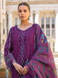 Rang Rasiya Carnation Embroidered Linen Unstitched 3Pc Suit D-13 Freya