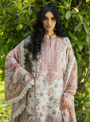 Zainab Chottani Luxe Lawn Unstitched Embroidered 3Pc Suit D-14 Ilsa
