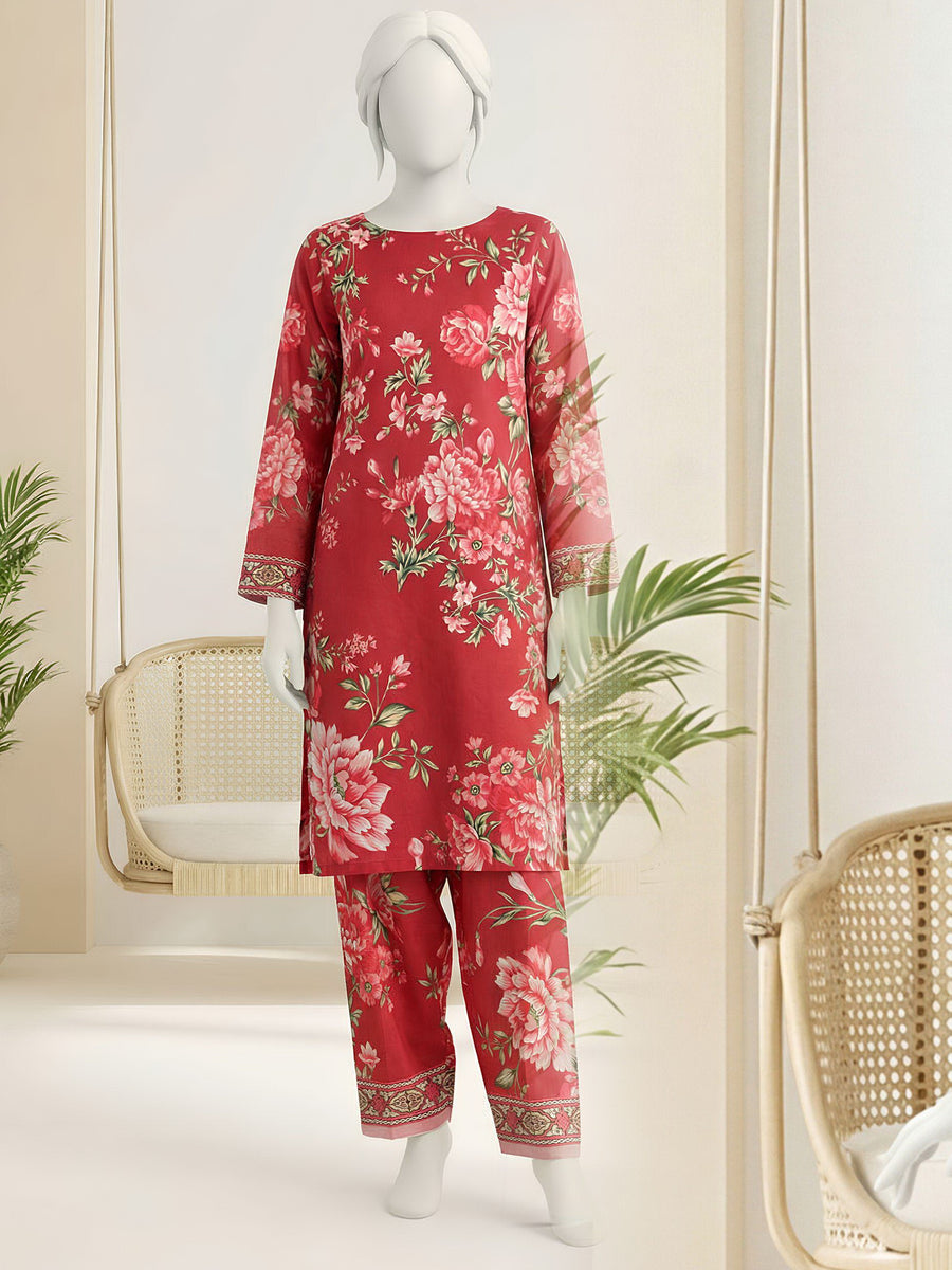 Ittehad Daily Afairs Printed Lawn Unstitched 2Pc Suit D-15