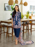 Zainab Chottani Tahra Embroidered Lawn Unstitched 3Pc Suit D-14 ELISA