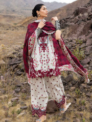 Zainab Chottani Embroidered Lawn Unstitched 3Pc Suit D-14 Rivya