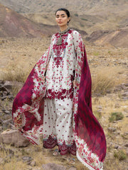 Zainab Chottani Embroidered Lawn Unstitched 3Pc Suit D-14 Rivya