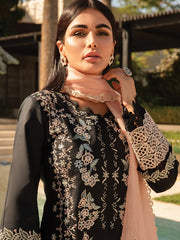 Rang Rasiya Carnation Embroidered Lawn Unstitched 3Pc Suit D-14 Heather