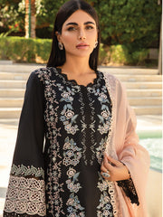 Rang Rasiya Carnation Embroidered Lawn Unstitched 3Pc Suit D-14 Heather