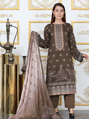 Shaista Digital Printed Viscose Unstitched 3 Piece Suit D-14