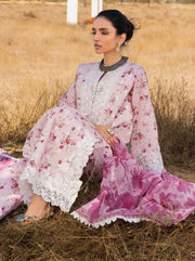 Zainab Chottani Embroidered Lawn Unstitched 3Pc Suit D-15 Zimal