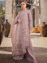 Rang Rasiya Premium Embroidered Lawn Unstitched 3Pc Suit D-14 PRISA