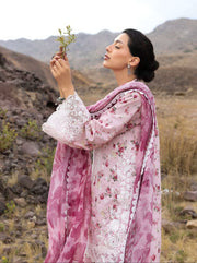 Zainab Chottani Embroidered Lawn Unstitched 3Pc Suit D-15 Zimal