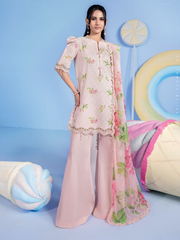 Maria.B M.Basics Embroidered Lawn Unstitched 3Pc Suit MB-CUSV13-15-A