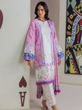 RajBari Amal Summer Prints Exclusive 3Pc Unstitched Lawn Suit D-15