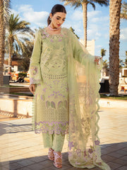 Rang Rasiya Premium Embroidered Lawn Unstitched 3Pc Suit D-10 AYLEEN