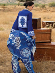 Zainab Chottani Embroidered Lawn Unstitched 3Pc Suit D-16 Veyra