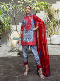 Zainab Chottani Tahra Embroidered Lawn Unstitched 3Pc Suit D-16 SYRA