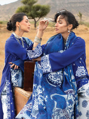 Zainab Chottani Embroidered Lawn Unstitched 3Pc Suit D-16 Veyra