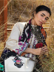 Zainab Chottani Embroidered Lawn Unstitched 3Pc Suit D-17 Nivara