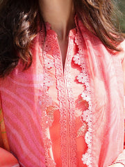 Rang Rasiya Lifestyle Embroidered Lawn Unstitched 3Pc Suit D-18 Aria