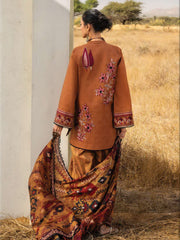 Zainab Chottani Embroidered Lawn Unstitched 3Pc Suit D-18 Orlina