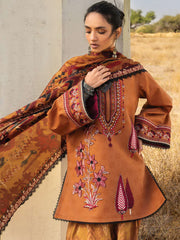 Zainab Chottani Embroidered Lawn Unstitched 3Pc Suit D-18 Orlina