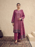Zeenia Serene Printed Linen Unstitched 3Pc Suit D-18