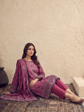 Zeenia Serene Printed Linen Unstitched 3Pc Suit D-18