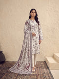 Zeenia Serene Printed Linen Unstitched 3Pc Suit D-19