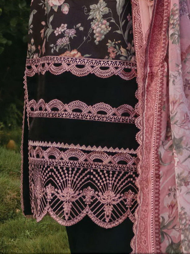 Tahra by Zainab Chottani Embroidered Lawn Unstitched 3Pc Suit D-01A RYMA