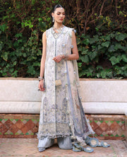Republic WomensWear Reine Embroidered Lawn Unstitched 3Pc Suit D-1A Iris
