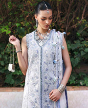 Republic WomensWear Reine Embroidered Lawn Unstitched 3Pc Suit D-1A Iris