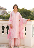 Afrozeh Summer Together Embroidered Lawn Unstitched 3Pc Suit - AMOURA