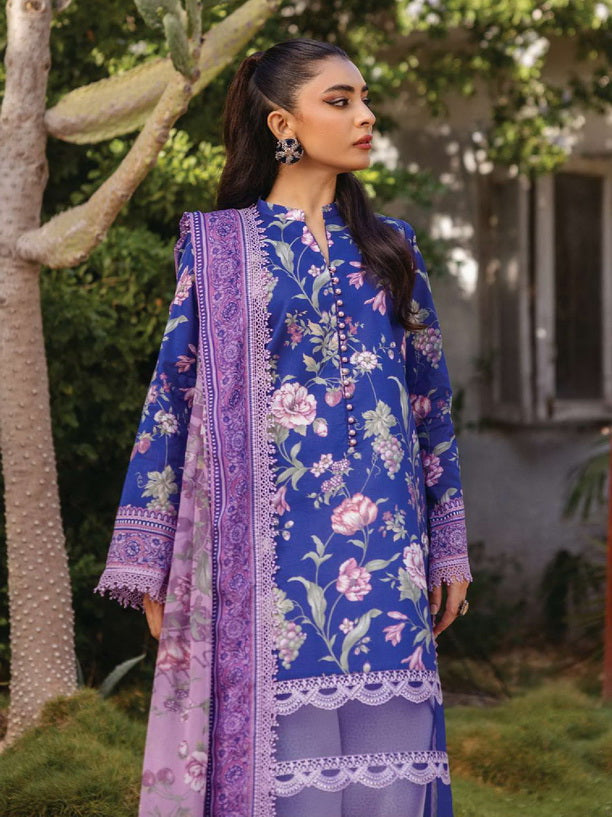 Tahra by Zainab Chottani Embroidered Lawn Unstitched 3Pc Suit D-01B RYMA